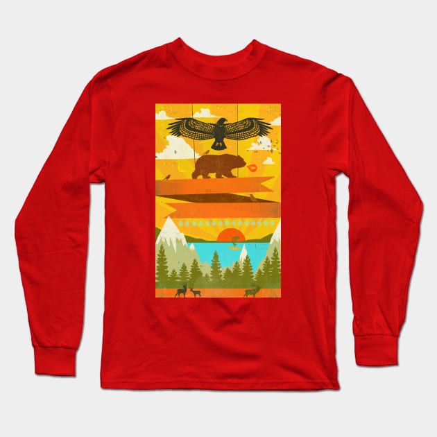 NATURE RULES Long Sleeve T-Shirt by Showdeer